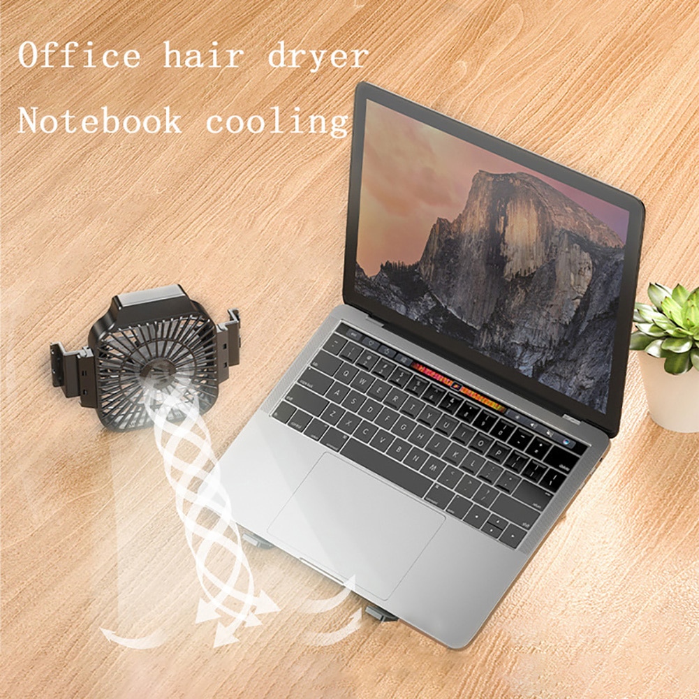 Giá đỡ hợp kim nhôm có quạt tản nhiệt cho máy tính xách tay/macbook 10-17inch