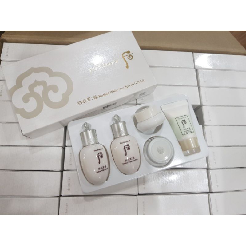 SET DƯỠNG TRẮNG DA ĐÔNG Y 5sp