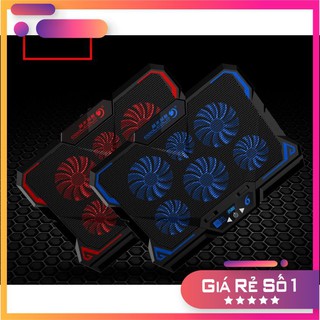 HOT Đế tản nhiệt laptop COOL 6 2580RPM QUẠT TẢN NHIỆT GAMING - HD TECH