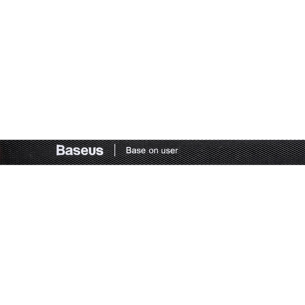 Dây Cuốn Buộc Cố Định Cáp Baseus Colourful Circle Velcro Strap Dài 1M - ACMGT