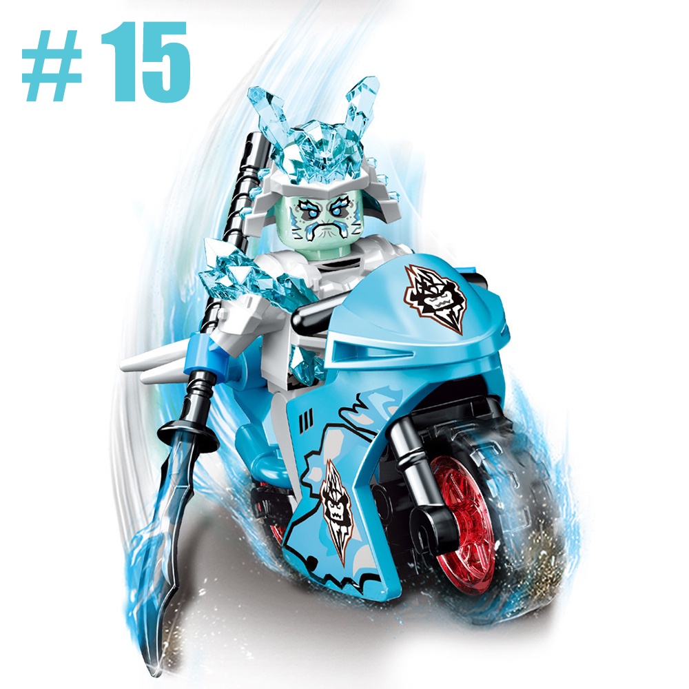 Set 16 Mô Hình Mô Tô Ninjago 31050 + 61015