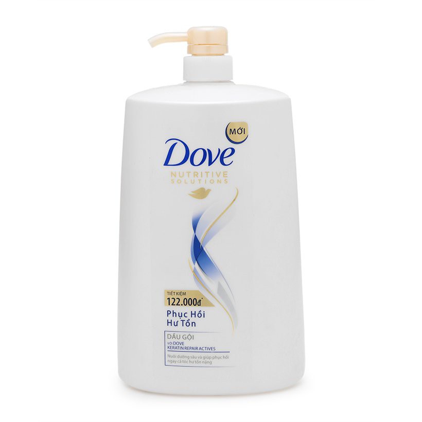 DẦU GỘI DOVE PHỤC HỒI HƯ TỔN CHAI 1,4KG