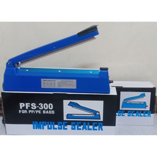 Máy cắt ép màng co, hàn miệng bao bì sản phẩm PFS300 vỏ nhựa tặng kèm bộ dây tải nhiệt