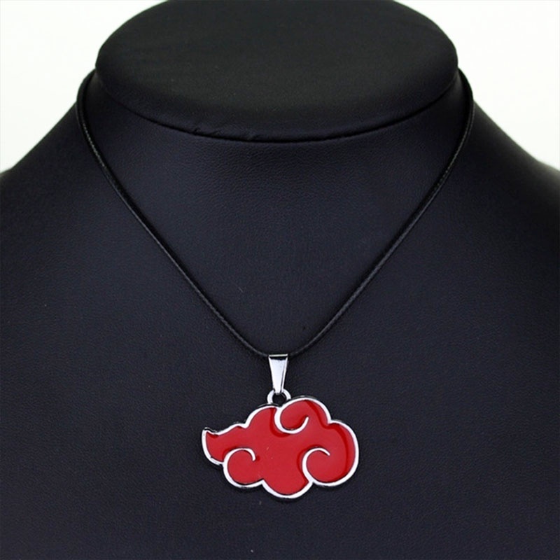 Vòng cổ Mặt Kim Loại Họa Tiết Naruto Akatsuki Itachi Kakashi Phong Cách Hip Hop