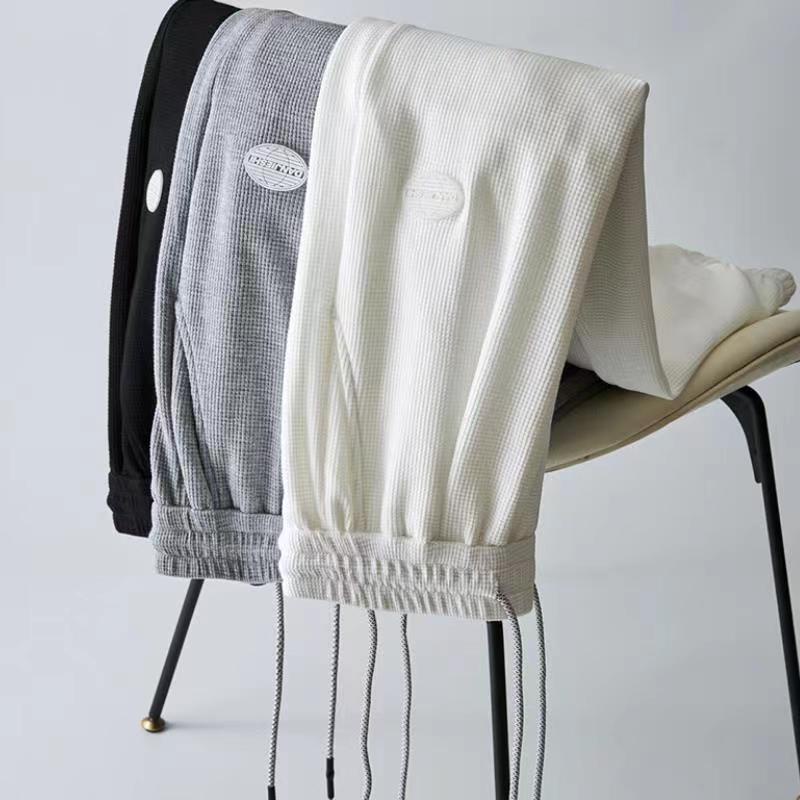 ✦AFFLIGA✦ Quần Jogger Dây Rút Dáng Suông Rộng Màu Trơn Cỡ Lớn Thời Trang Cho Nam