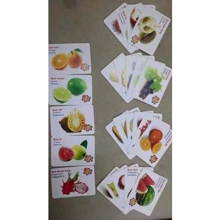 Bộ thẻ thông minh 16chủ đề 416thẻ học thông minh cho bé