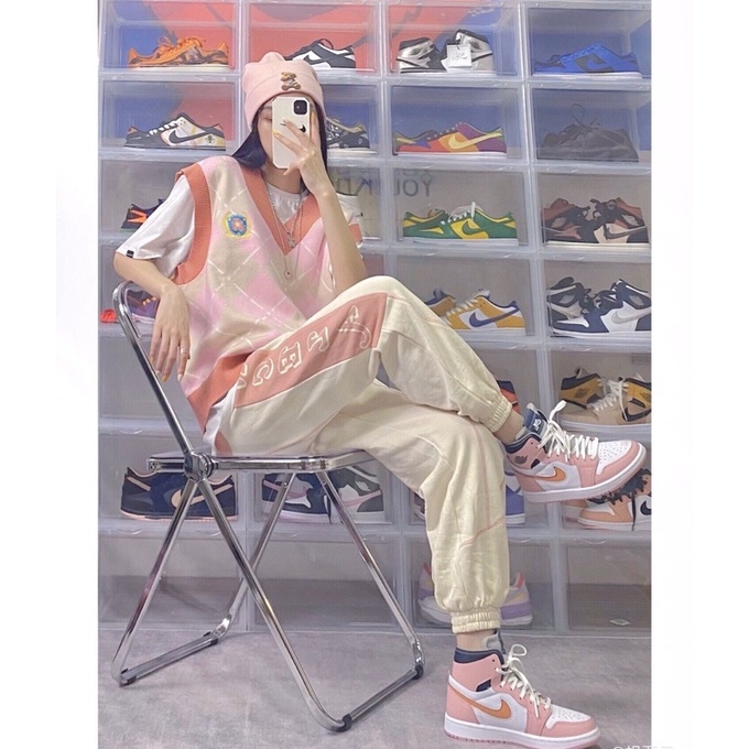 Giày Air Jordan 1 High Zoom Air CMFT "Pink Glaze"