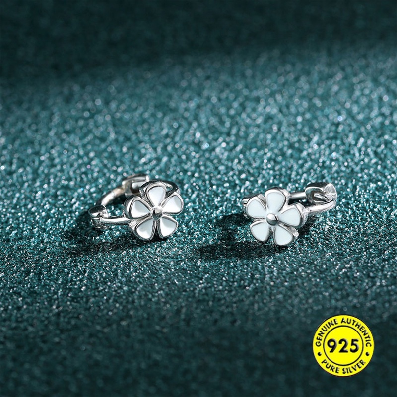 Bông Tai Mạ Bạc 925 Phong Cách Hàn Quốc