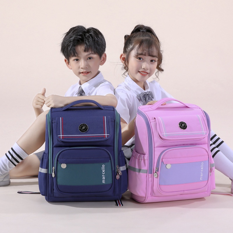 Ba lô CHỐNG GÙ cho học sinh cấp 1 siêu nhẹ chống nước cao cấp phong cách mới - Fortune Mouse HS48723434