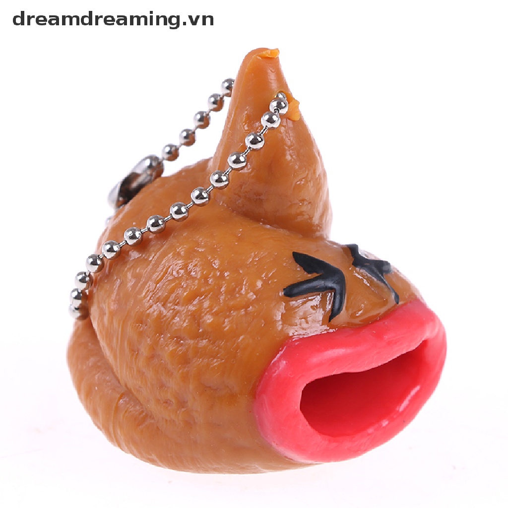 (Dreaming) Móc Khóa Biểu Tượng Cảm Xúc Vui Nhộn Giảm Căng Thẳng