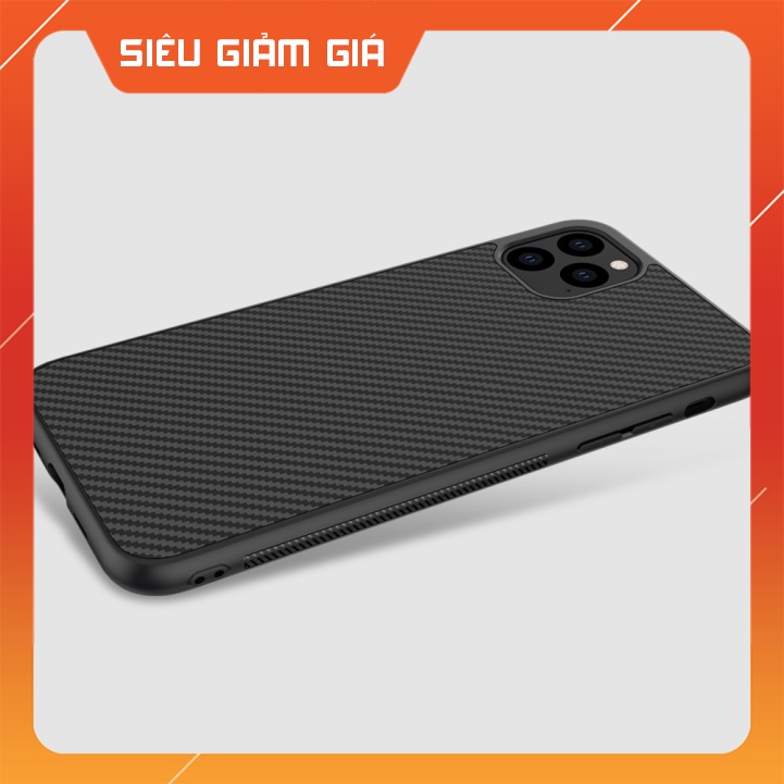 Ốp lưng sợi Carbon Nillkin cho iPhone 11 Pro Max (6.5 inch) (Chất liệu cao cấp, siêu bền) - Hàng chính hãng
