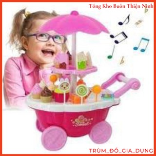 ĐỒ CHƠI XE ĐẨY BÁN KEM CÓ NHẠC