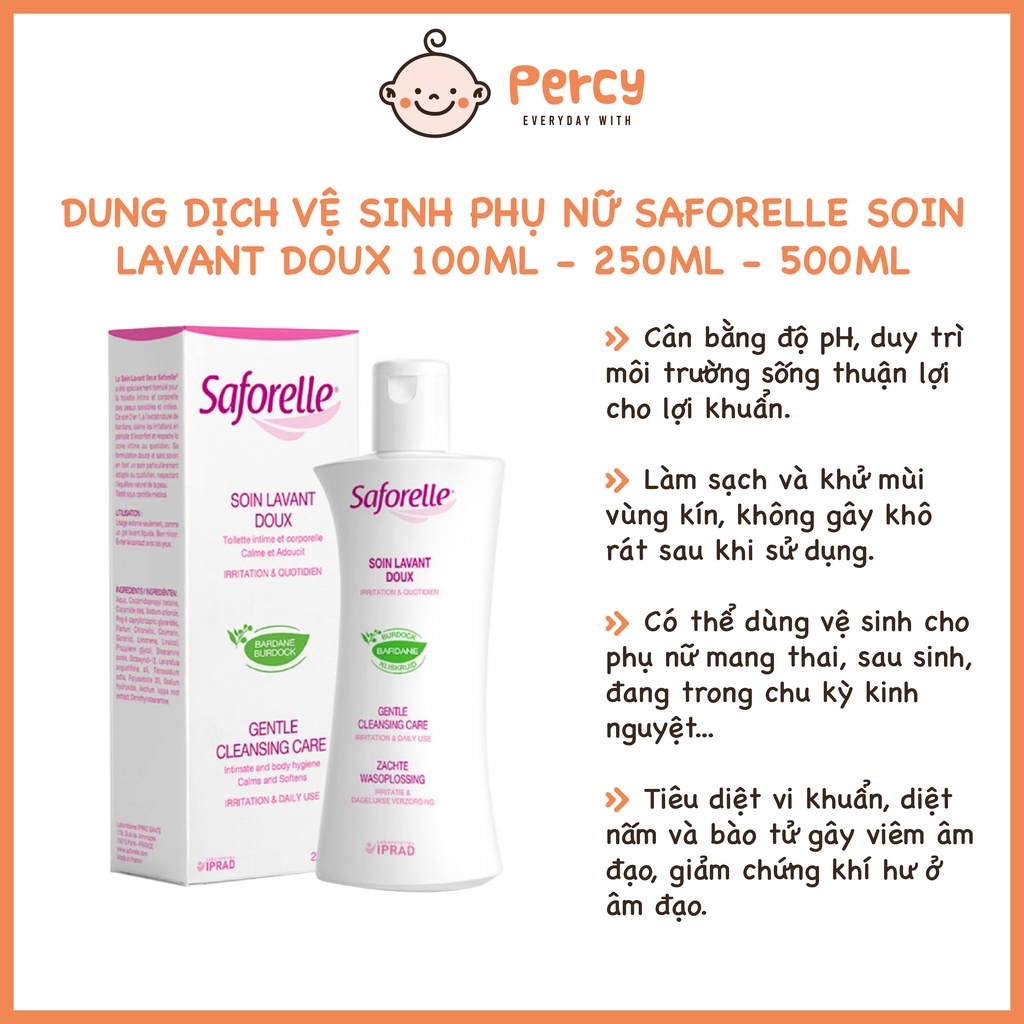 Dung Dịch Vệ Sinh Phụ Nữ Saforelle Soin Lavant Doux