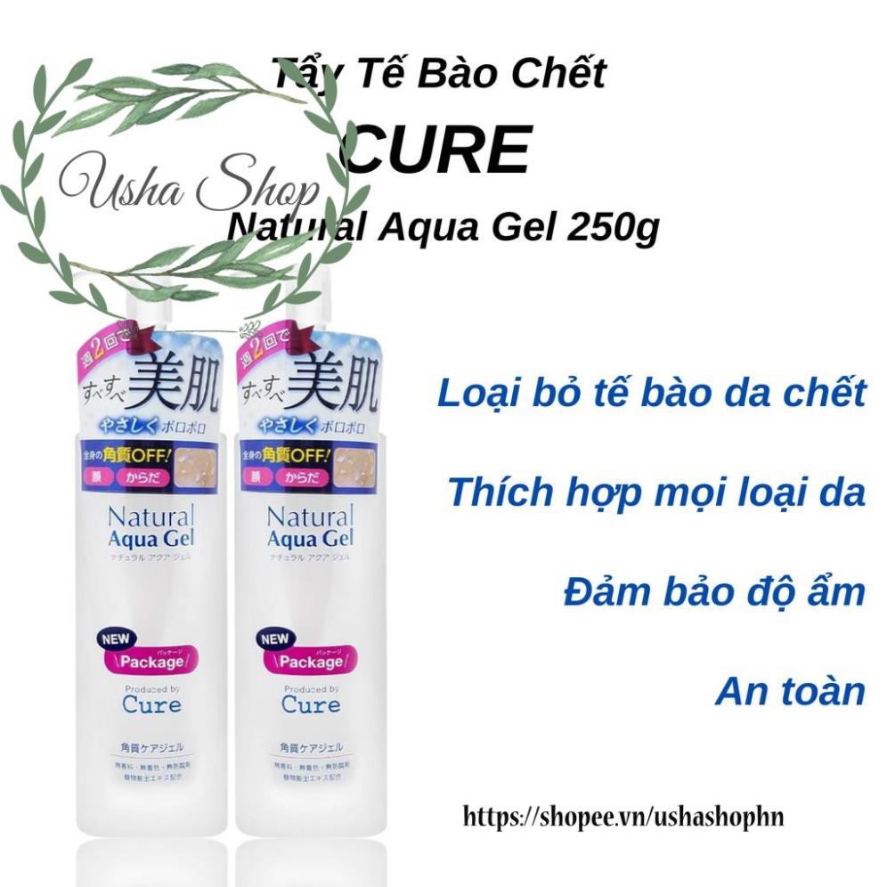 Tẩy Tế Bào Chết Cure Natural Aqua Gel 250g