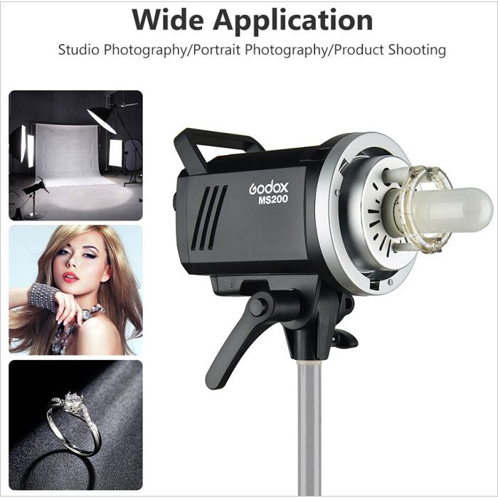 [Mã 154ELSALE2 giảm 7% đơn 300K] Đèn Flash studio Godox MS200