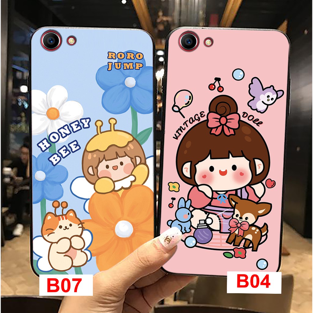 ỐP LƯNG F3/F3 PLUS/F3 LITE/A39(A57) MẪU BÉ GÁI SIÊU CUTE