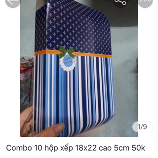 Đơn hộp xếp của khách 300k