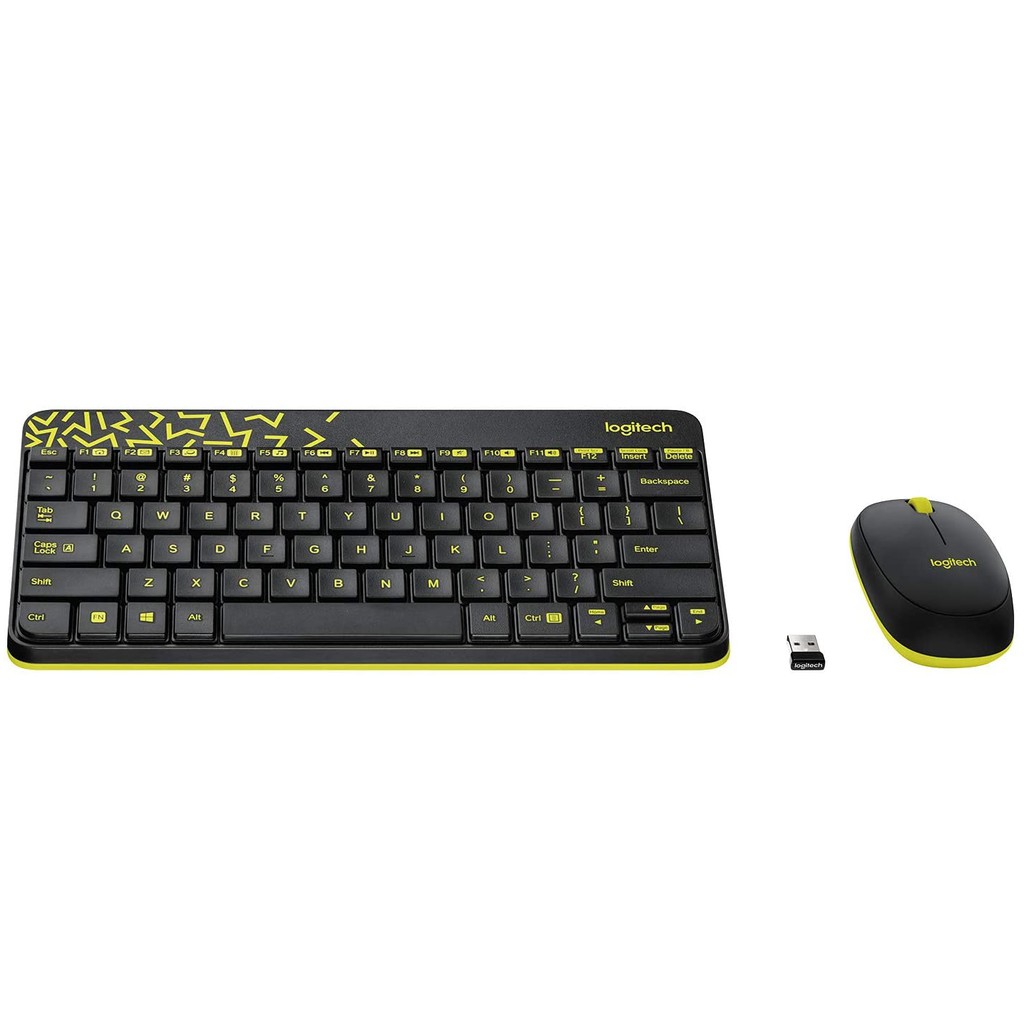 Bộ Bàn Phím Và Chuột Không Dây Logitech MK240 2016 - Hàng Chính Hãng