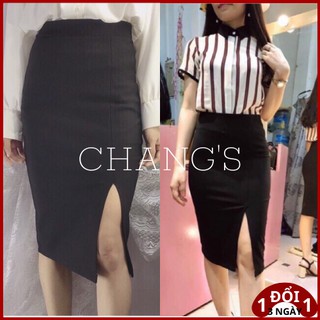 Chân váy bút chì sang trọng, chân váy công sở ôm body xẻ trước sau cực tôn dáng, thiết kế cao cấp, co giãn 4 chiều