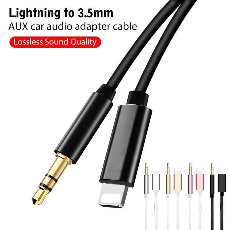 Cáp sạc chuyển đổi có đầu cắm AUX 3.5mm cho IP7/8 Plus/XS Max XR