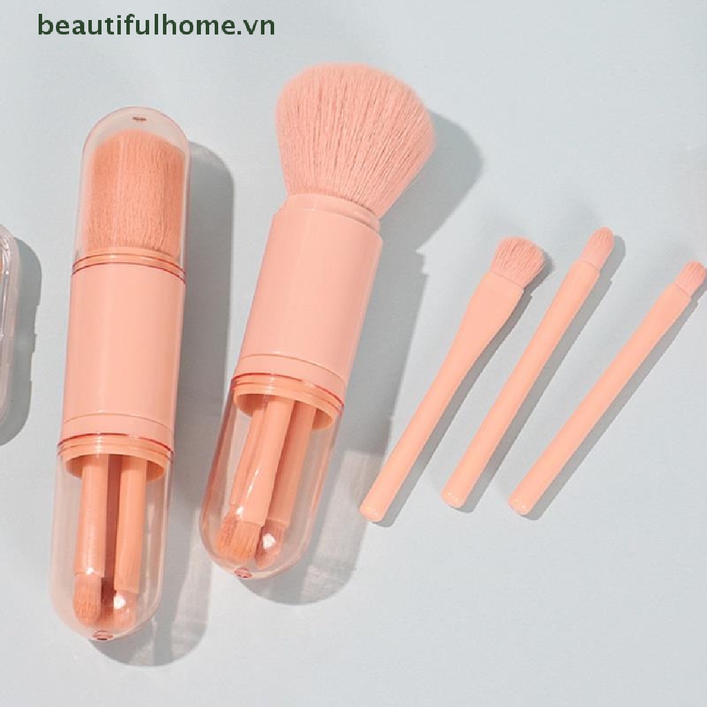 Cọ Trang Điểm Mắt 4 Trong 1 Có Thể Thu Gọn