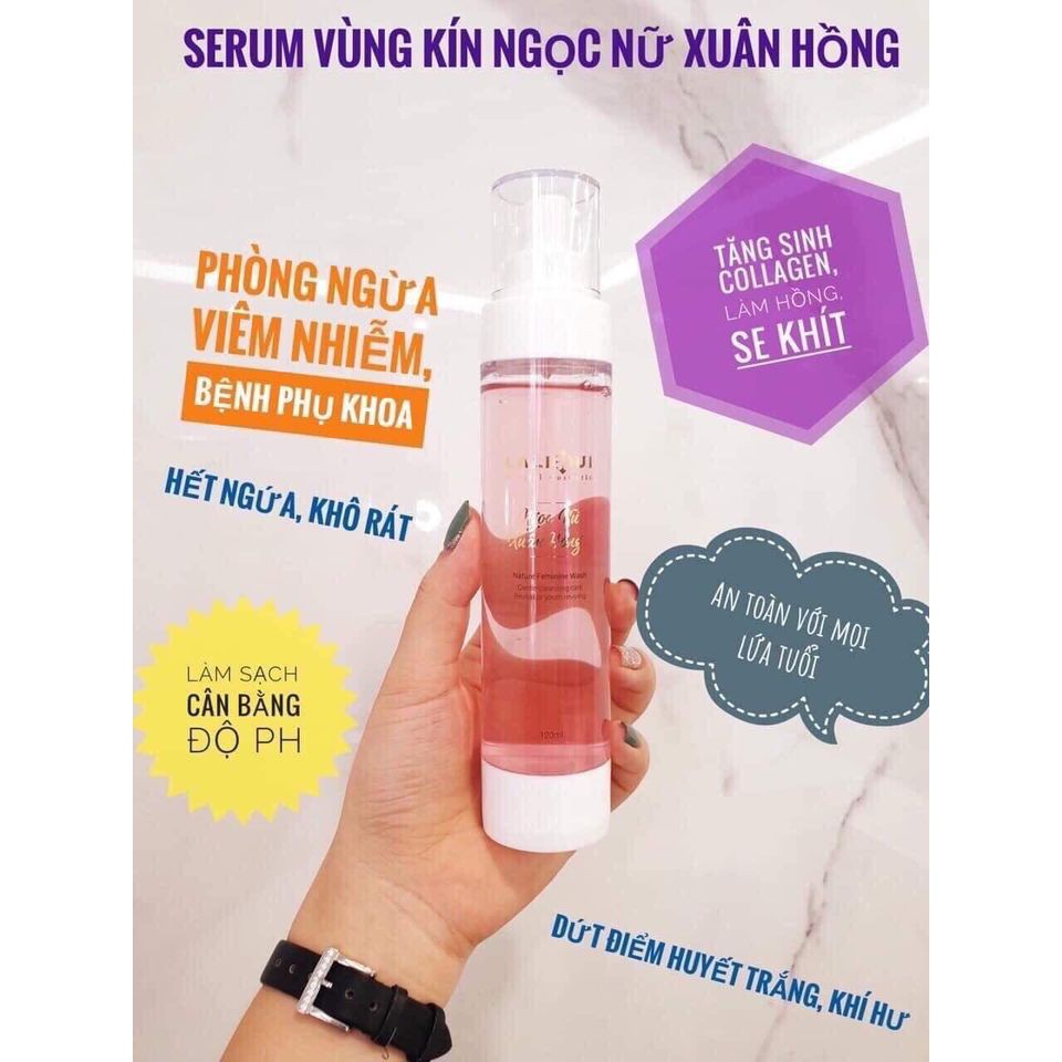 Dung dịch vệ sinh - serum vùng kín- NGỌC NỮ XUÂN HỒNG