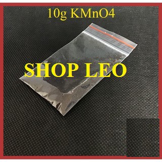 Thuốc tím tẩy quần áo KMnO4 (10g) và bột acid chanh (50g)