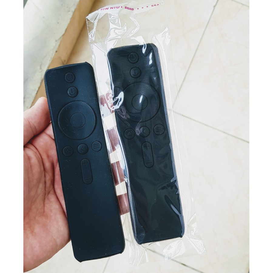 Case bọc chống sốc bằng Silicone dành cho điều khiển Xiaomi Mi TV Box S (Màu đen)