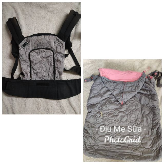 Địu pognae tặng kèm choàng địu