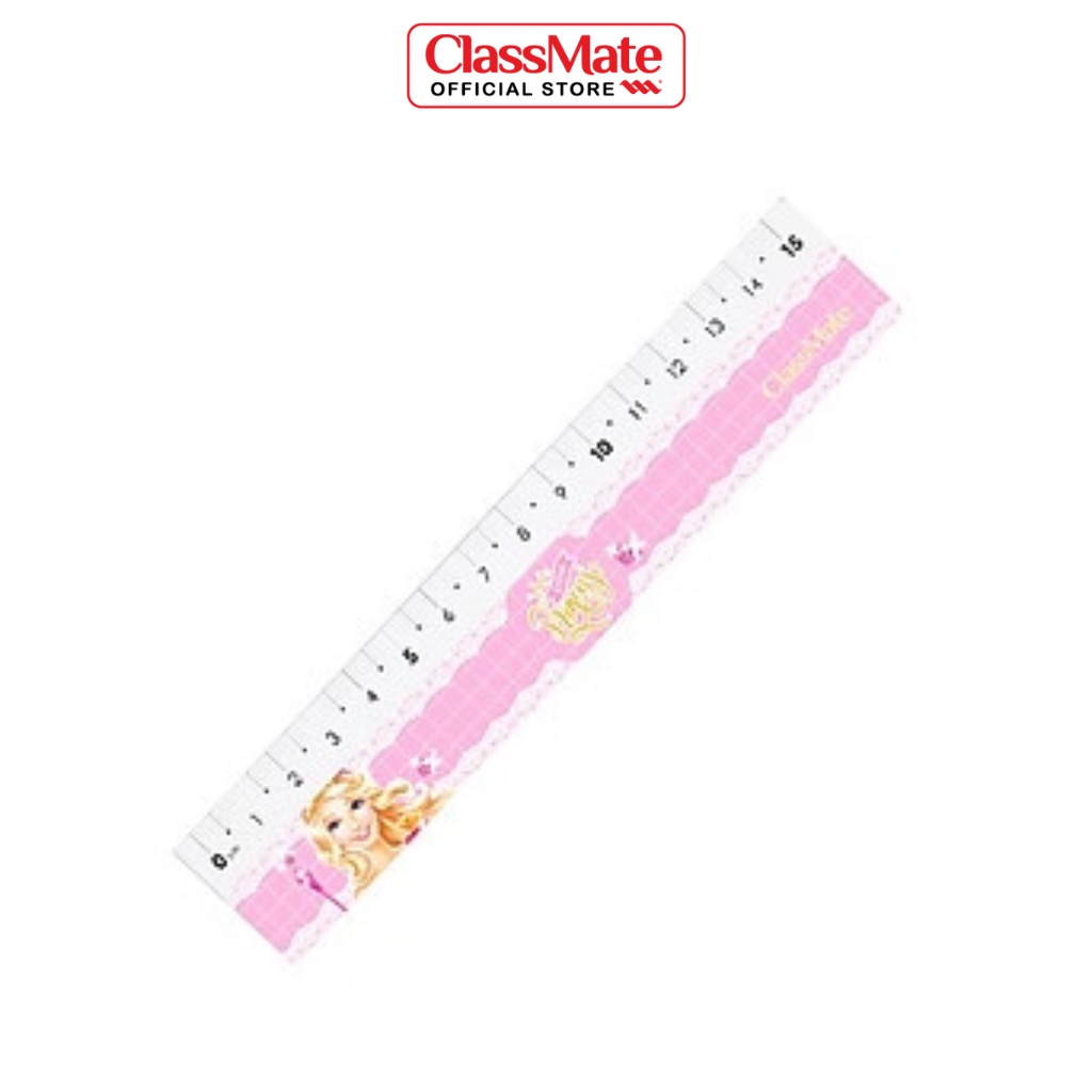 Thước Kẻ Thẳng Hải Hà CLASSMATE Hình Công Chúa Dễ Thương 15cm RL05-PR
