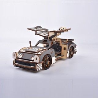 Đồ chơi mô hình siêu xe Ferrari lắp ráp gỗ 3D