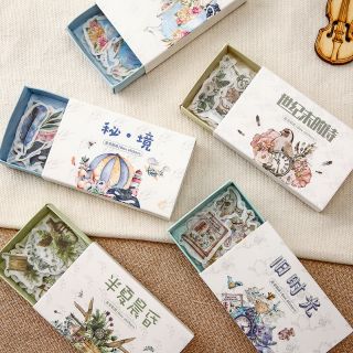 Hộp nhãn dán 40 miếng Sticker cổ điển Tả Bí Lù Store
