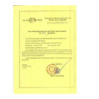 Rocket 1h Plus Thái Dương - Rocket+ Đẳng cấp phái mạnh