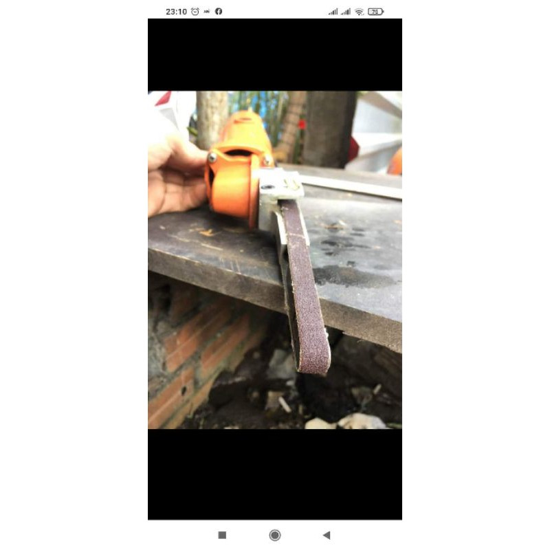 Máy mài Nhật bãi vỏ nhựa