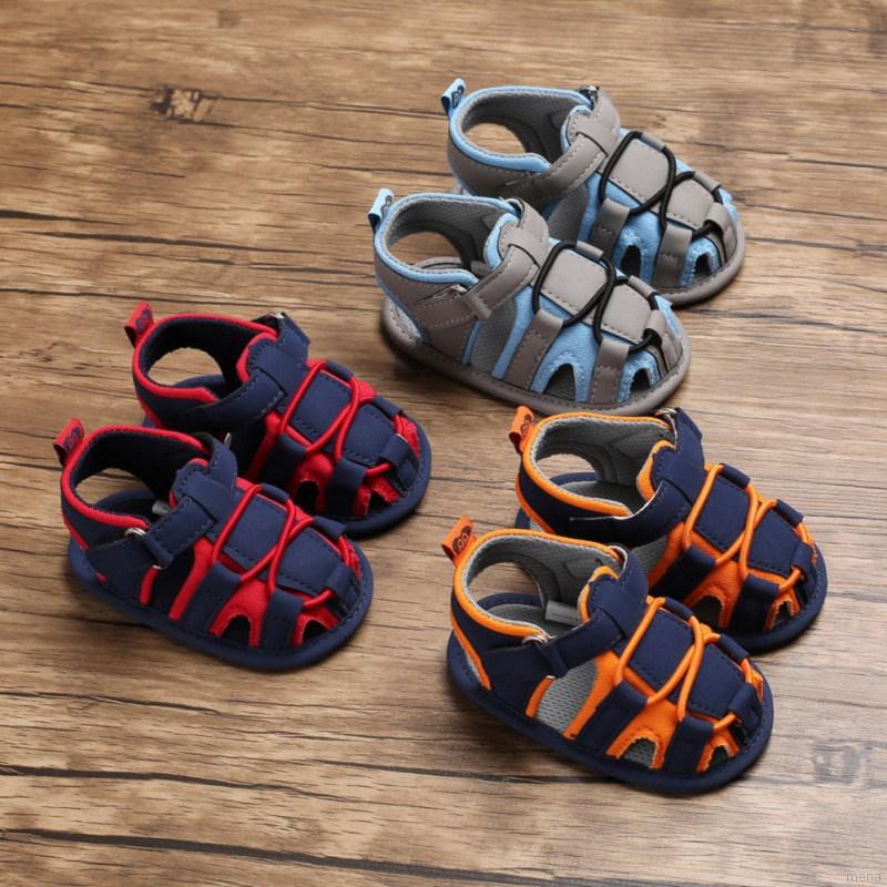 Giày sandal vải canvas thời trang mùa hè cho bé trai