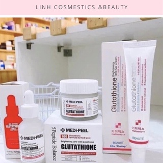 Combo Dưỡng Trắng Da Medi Peel Glutathione