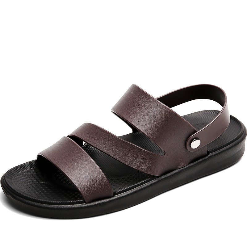 Giày Sandal Da Chống Thấm Nước Cho Nam Size 40-45