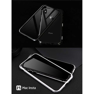 ốp lưng hít nam châm cường lực 2 mặt IPhone X