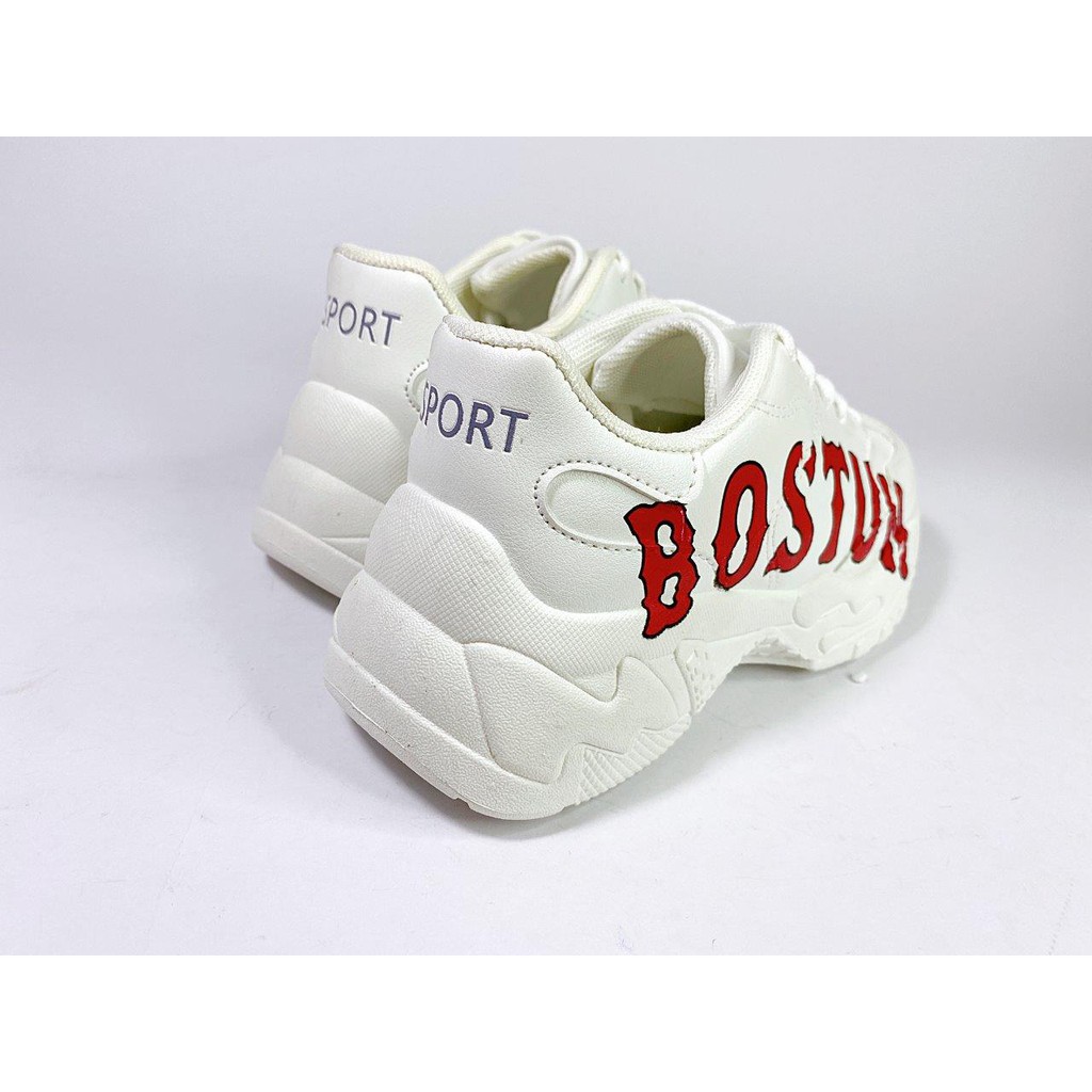 Giày thể thao BOSTUN màu trắng hot trend 2021 đế cao  (GBBVL)