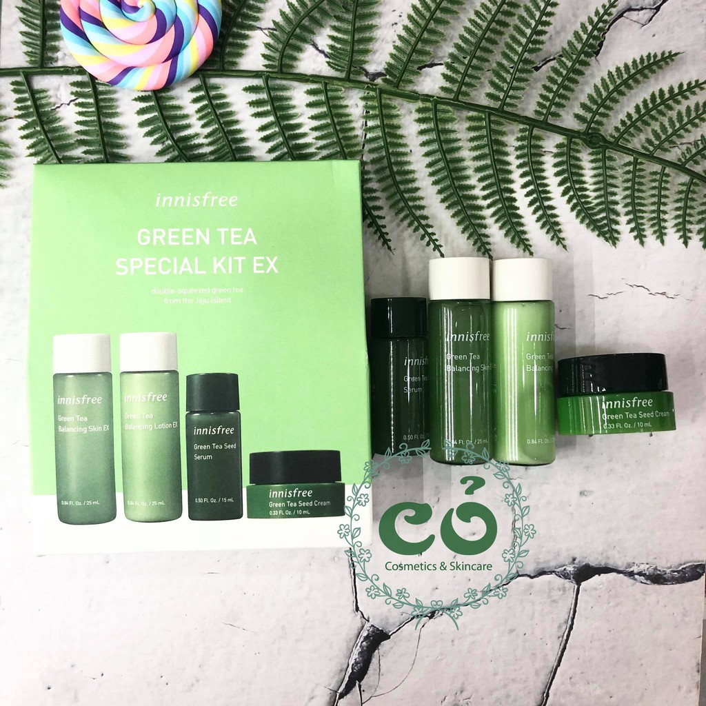 Bộ Dưỡng Da Innisfree Green Tea Special Kit EX