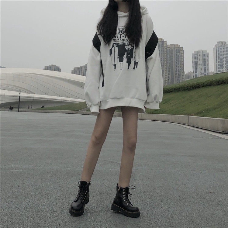 【Yuki】Áo hoodie họa tiết siêu chất phong cách Hàn Xẻng | BigBuy360 - bigbuy360.vn