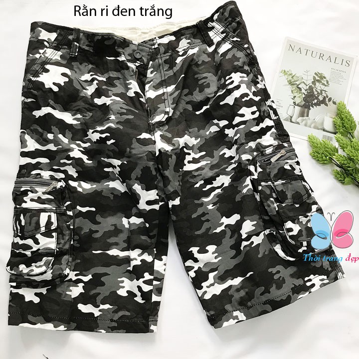 Quần kaki lửng túi hộp cho nam 48kg-63kg - hopnho