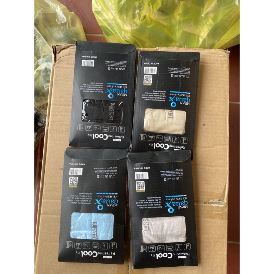 Găng tay chống nắng Hàn Quốc xỏ ngón Let's Slim đủ màu dày dặn ngăn tia UV (khosithuanhthanh)