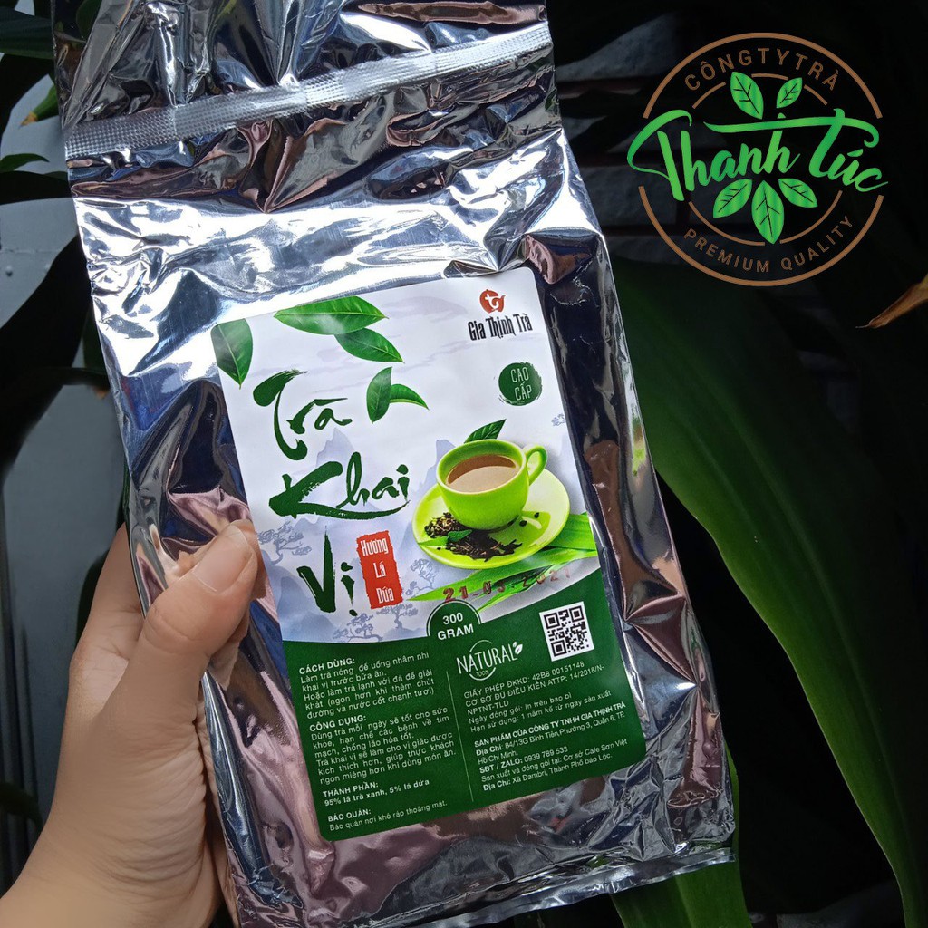 Trà Pha Trà Đá (Lài, Dứa) Gia Thịnh Trà Gói 300gr