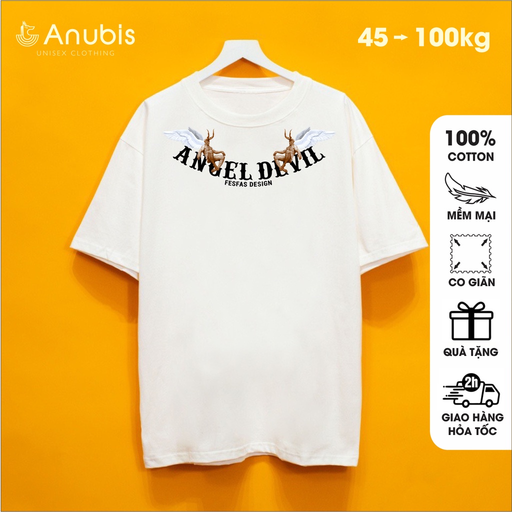 ÁO THUN Unisex Angel Devil ANUBIS STORE