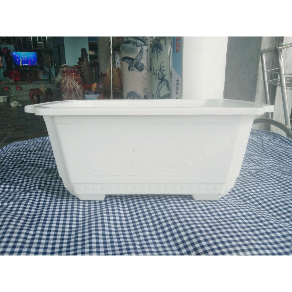 Chậu Nhựa Chồng Cây,Chậu Vuông,Hình Chữ Nhật,