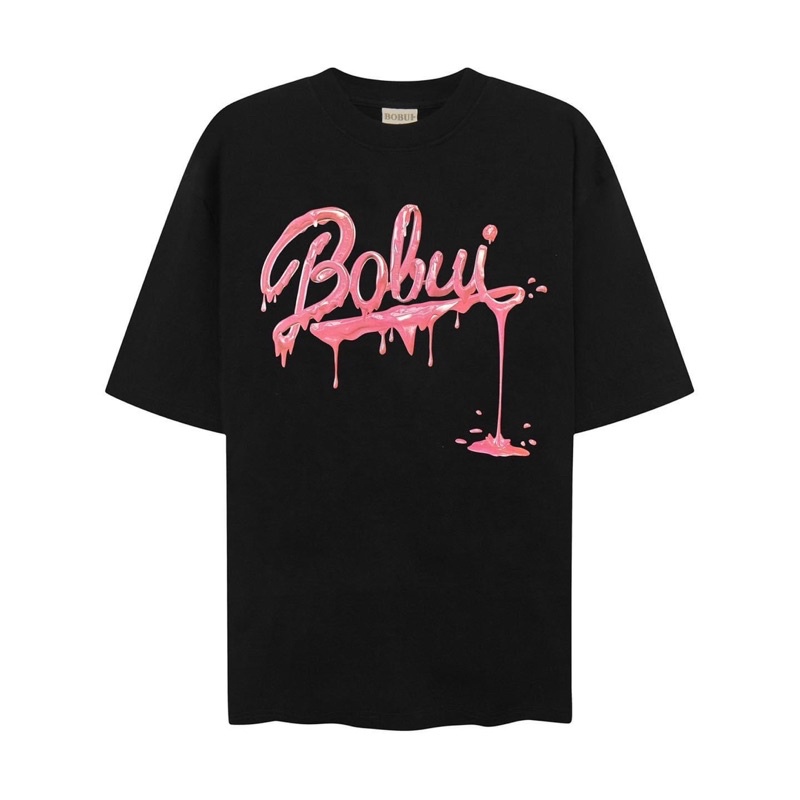 BOBUI NEW FULLTAG CHÍNH HÃNG] Áo thun BOBUI  / áo thun BOBUI LOGO  form oversize tay lỡ