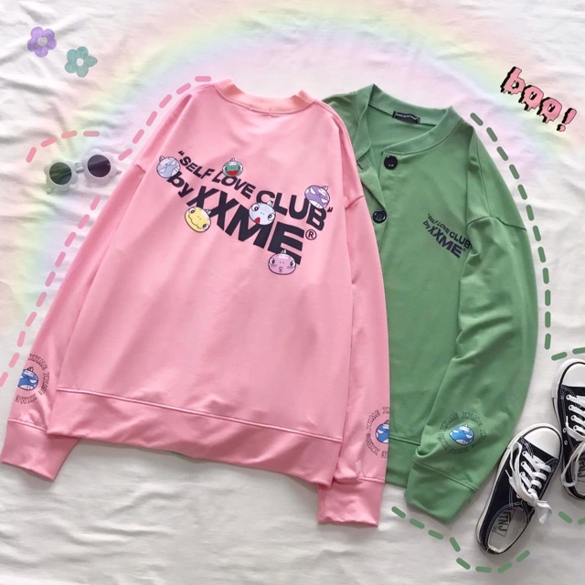 Áo Cardigan Nút Hoạ Tiết Cute Ảnh Thật 100%