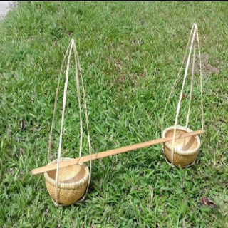 Đôi quang gánh (thúng gióng)