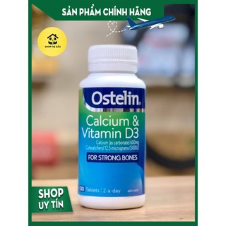 Canxi Ostelin D3 130v Bầu - CHUẨN ÚC